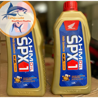 [DauNhot-PhuGia] Nhot Honda AHM OIL-SPX1 tổng hợp 100%, nhớt xe máy Winner..... Honda full tổng hợp