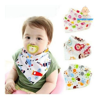 Khăn, yếm tam giác xô 2 lớp có cúc bấm cho bé yêu BB68