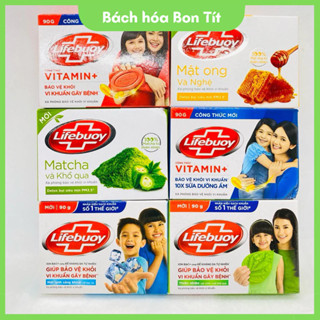 Bánh Xà Phòng , Xà Phòng Tắm Lifebuoy bảo vệ vượt trội 90g