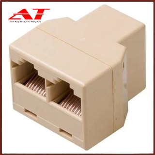 Đầu nối mạng rj45 từ 1 ra 2 - đầu chia mạng 1 ra 2 - at