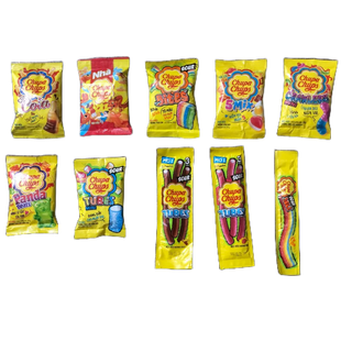 (1 gói) Kẹo dẻo Chupa Chups cầu vồng / gấu / Cola / pinkis / sâu