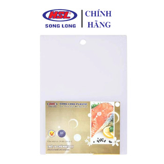 Thớt nhựa hình tròn, chữ nhật dày 1 cm nhựa song long