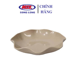 Đĩa tròn hoa nhựa phíp song long