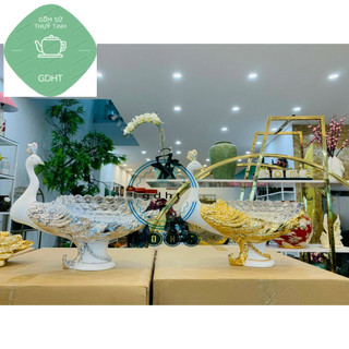 Đĩa Đựng Trái Cây Đẹp Chim Công cao cấp