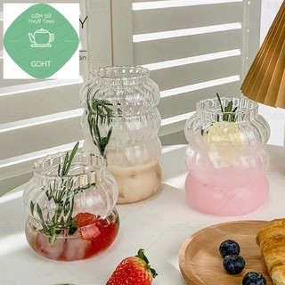 Ly cốc thủy tinh uống nước kiểu dáng lạ mắt