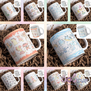 Cốc Sứ Pokemon, Ly Sứ Pokemon Cute, Cốc Uống Nước Pikachu Decor Quà Tặng Độc Đáo Ý Nghĩa