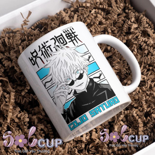 Ly Sứ Gojo Satoru, Cốc Sứ In Hình Jujutsu Kaisen Cute Dễ Thương, Decor Trang Trí Quà Tặng Ý Nghĩa Solcup