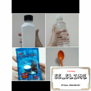 Bộ kit làm slime tuyết- cloudslime 330ml ( nguyên liệu làm slime )