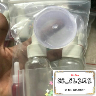 Bộ kit làm slime cơ bản có hướng dẫn trên ảnh