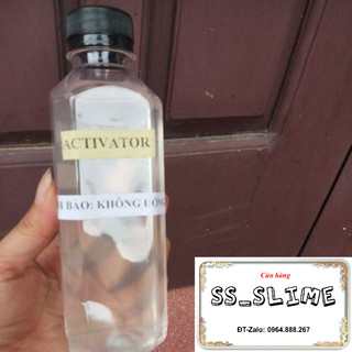 Slime activator 500ml pha sẵn ( nguyên liệu làm slime )