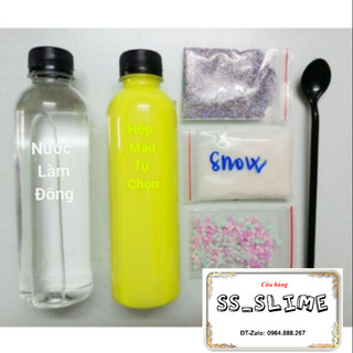 Combo sản phẩm nguyên liệu làm slime