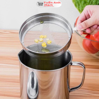 Ca lọc dầu ăn bằng inox cao cấp