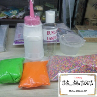 Bộ kit làm slime cơ bản siêu rẻ