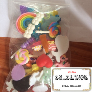 Charm trang trí slime( bán sỉ)