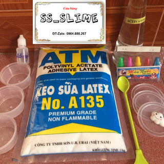 (Có video) Bộ kit làm slime Basic/ slime cơ bản( xem mô tả)