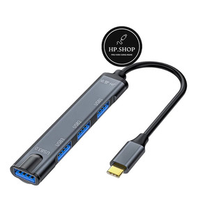 Hub usb type c ra 3 cổng usb 2.0, 1 cổng usb 3.0 cùng lúc - n803