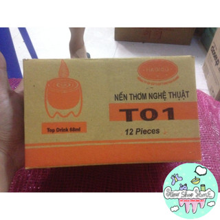 1 thùng nến cốc bé T01 ( 144 cốc) giá sỉ
