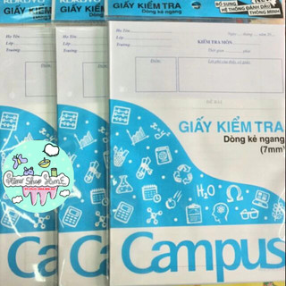 TẬP GIẤY KIỂM TRA CẤP 2 CAMPUS