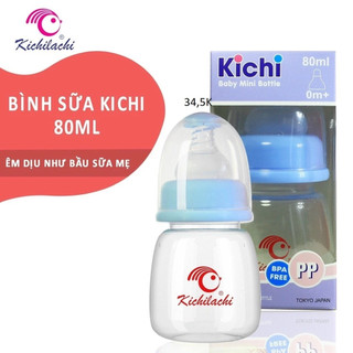 BÌNH SỮA CỔ HẸP KICHI 140ML,200ML,260ML.