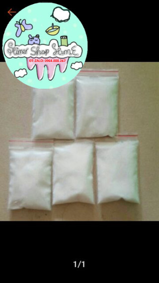 Bột borax/hàn the 100g ( nguyên liệu làm slime)( bán sỉ)