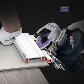 Gá líp cạnh gạch - đế máy cắt gạch tạo góc 45 độ