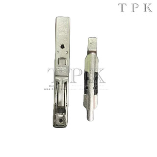 Bộ chốt bật và đầu chốt âm hệ 55 vát cạnh inox 304 hiệu dgp