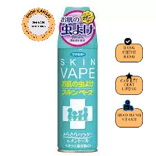 Xịt chống muỗi Skinvape Nhật bản, chai nhôm 200ml