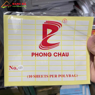 Giấy decal phong châu a5