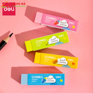 Gôm Tẩy Chì 2B Deli 3045 - Nhiều Màu - Tẩy sạch, ít vụn, không mòn giấy