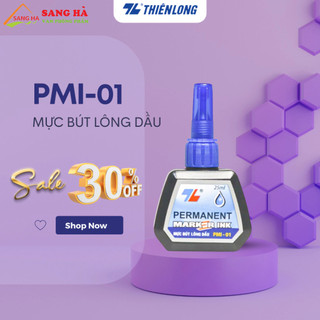 Mực bút lông dầu điểm 10 pmi-01 thiên long 25ml