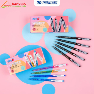 Bút bi điểm 10 thiên long tp-06 0.5mm mực xanh