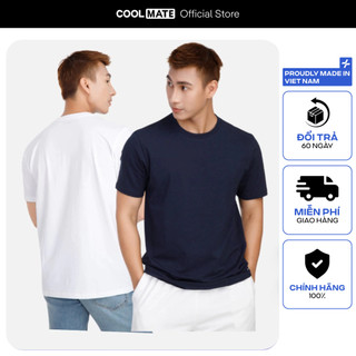 Combo 2 áo thun nam Cotton Compact phiên bản Premium chống nhăn Coolmate 