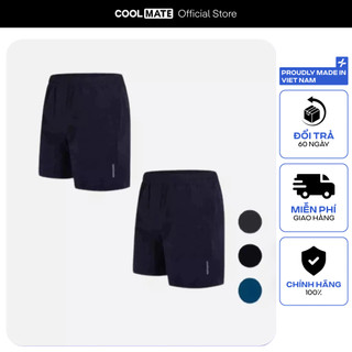 Combo 2 quần thể thao nam Ultra Short có túi khóa kéo Coolmate