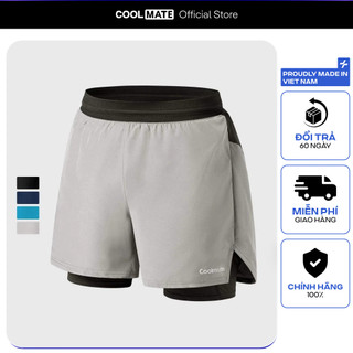 Quần Shorts thể thao chạy bộ 2 lớp Fast & Free III Coolmate