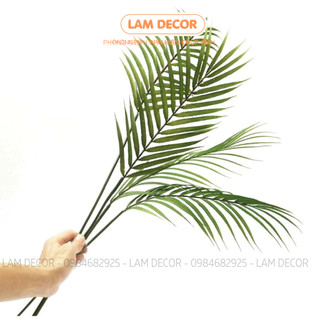 Lá dừa nước làm phụ kiện chụp ảnh siêu đẹp, lá dừa cành mỏng decor