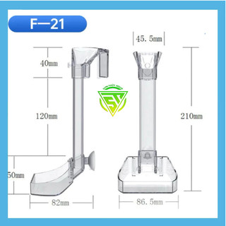 Bộ ống cho cá, tép ăn bằng Acrylic kèm khay đựng thức ăn Marine - ống và chén thức ăn cho cá cảnh-phụ kiện thủy sinh