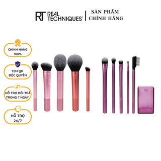 Bộ Cọ Cá Nhân 10 Cây RT Real Techniques Face Essentialse Enhanced Eye Set Brush
