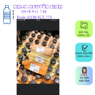(Hoả Tốc HN) 50 chai vuông 330ml loại 1 kèm nắp chai nhựa nguyên sinh