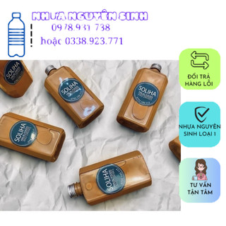 (Hoả Tốc HN) Chai nhựa 330ml kèm nắp chai nhựa nguyên sinh