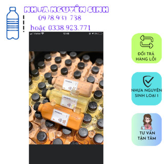 (Hoả Tốc HN) 100 Chai nhựa 330ml cổ bé kèm nắp