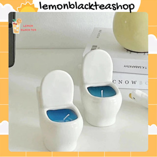Nến Thơm Hình Dáng Bồn Cầu Độc Lạ, Sáng Tạo Kèm Hộp Làm Qùa Tặng | lemonblackteashop