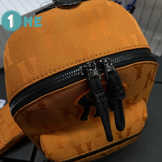 ( Chuẩn Hãng ) Balo Mini MLB NY Monogram Nylon Jacquard Backpack Full Tag Mac