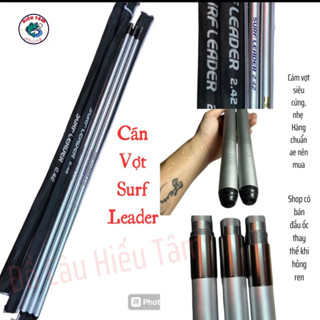 Cán vợt Carbon 2 đốt Surf Leader 2m42 siêu cứng cáp, nhẹ, khỏe (ốc 8 và ốc 10)