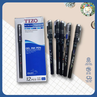 Bút bi nước tizo tg310-b nét 0.5mm đẹp