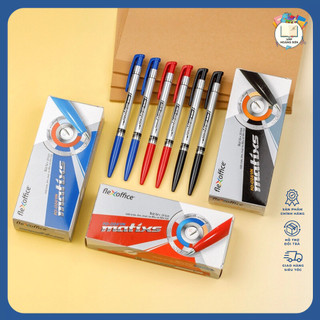 Bút Bi Thiên Long 024 Nét 0.7mm Các Màu Mực Đều Viết Trơn Đẹp