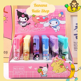 Tẩy bấm cute kawaii hồng - tẩy bút chì, tẩy gôm mềm, gôm tẩy học sinh
