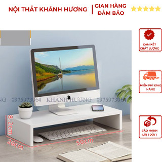 KỆ ĐỂ ĐỒ DECOR - SÁCH - MÁY TÍNH 🖥⌨ LẮP GHÉP - MÀU TRẮNG