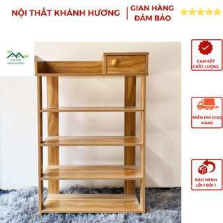Kệ Để Giày Gỗ 5 Tầng  80x60x25cm Gỗ Công Nghiệp Nhập Khẩu