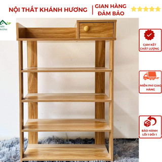 Kệ Để Giày Gỗ 5 Tầng Hàng Việt Nam Xuất Khẩu (Bảo hành 12 tháng)