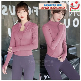 Áo khoác tập Gym Yoga Zumba trơn hàng nhập cao cấp